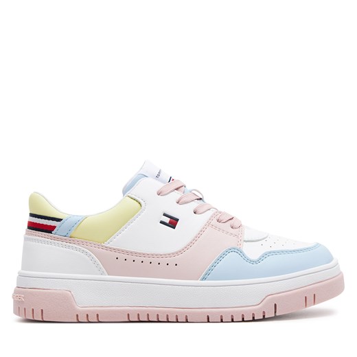 Sneakersy Tommy Hilfiger Low Cut Lace-Up Sneaker T3A9-33210-1355 Multicolor Y913 Tommy Hilfiger 37 eobuwie.pl