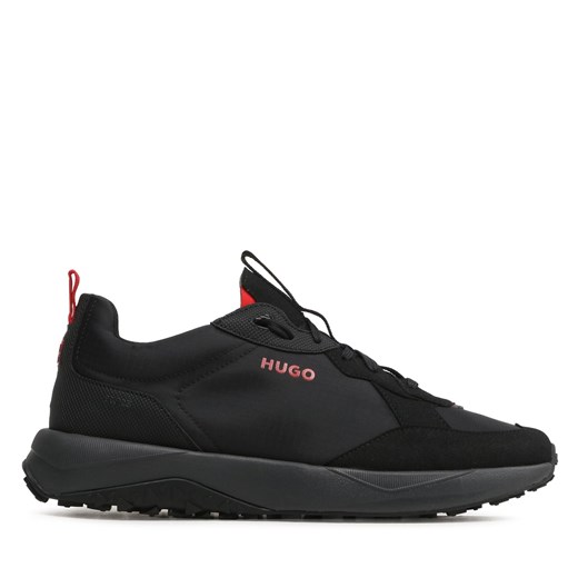 Sneakersy Hugo Kane 50498687 Black 001 ze sklepu eobuwie.pl w kategorii Buty sportowe męskie - zdjęcie 170868070