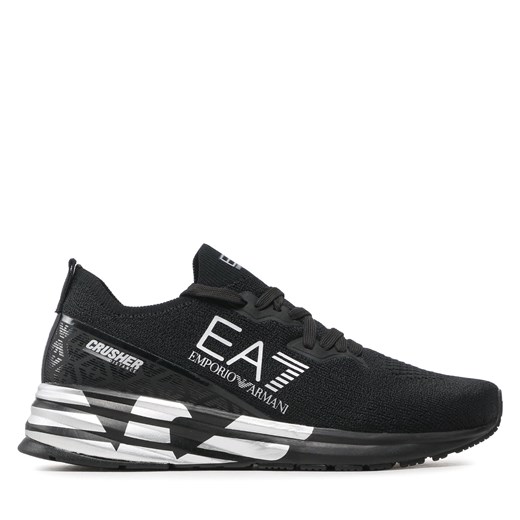 Sneakersy EA7 Emporio Armani X8X095 XK240 M826 Triple Black/Silver Training 42 okazja eobuwie.pl
