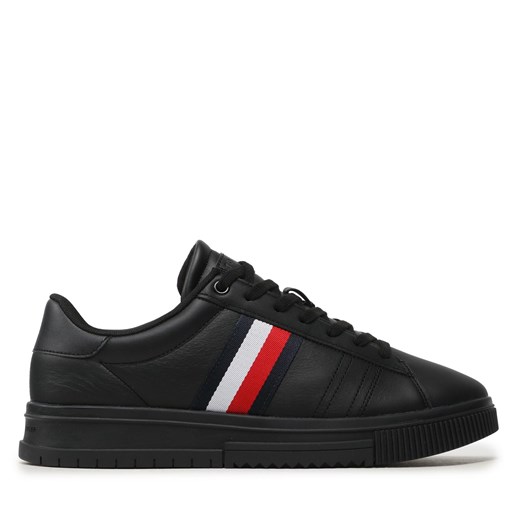 Sneakersy Tommy Hilfiger Supercup Leather FM0FM04706 BDS ze sklepu eobuwie.pl w kategorii Buty sportowe męskie - zdjęcie 170868313