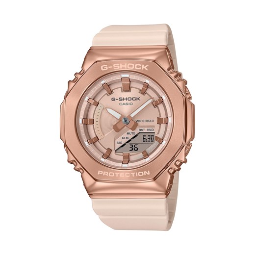 Zegarek G-Shock GM-S2100PG-4AER Rose Gold/Beige ze sklepu eobuwie.pl w kategorii Zegarki - zdjęcie 170868563