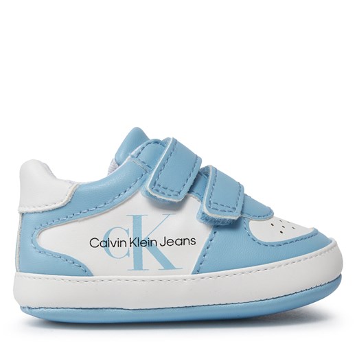Sneakersy Calvin Klein Jeans V0B4-80850-1582 Sky Blue/White X116 17 eobuwie.pl promocja