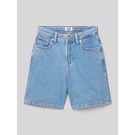 Szorty jeansowe o kroju regular fit z 5 kieszeniami model ‘TONY’ ze sklepu Peek&Cloppenburg  w kategorii Spodenki chłopięce - zdjęcie 170869122