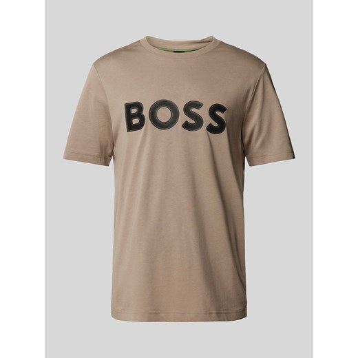 T-shirt z napisem z logo ze sklepu Peek&Cloppenburg  w kategorii T-shirty męskie - zdjęcie 170869244