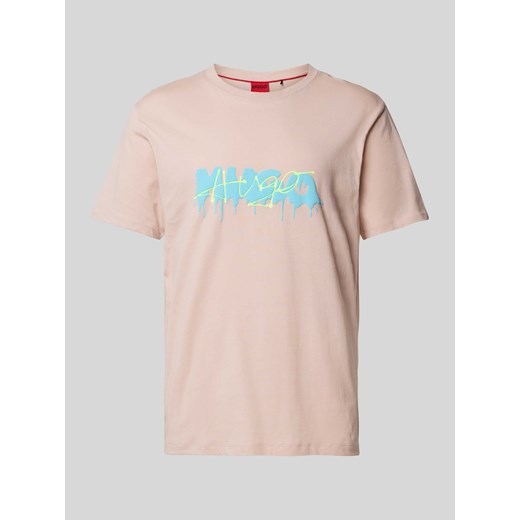 T-shirt z nadrukiem z logo model ‘Dacation’ ze sklepu Peek&Cloppenburg  w kategorii T-shirty męskie - zdjęcie 170869290