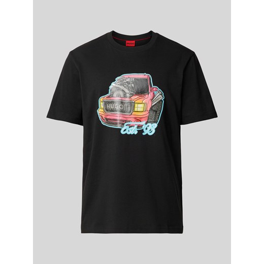 T-shirt z nadrukiem z motywem model ‘Damotoro’ ze sklepu Peek&Cloppenburg  w kategorii T-shirty męskie - zdjęcie 170869382