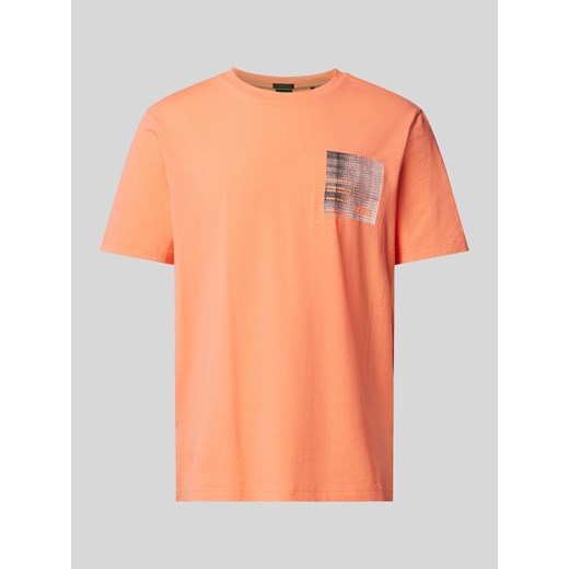 T-shirt z nadrukiem z logo model ‘Teebero’ ze sklepu Peek&Cloppenburg  w kategorii T-shirty męskie - zdjęcie 170869390
