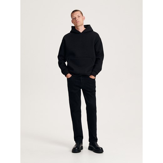 Reserved - Bluza z kapturem - czarny ze sklepu Reserved w kategorii Bluzy męskie - zdjęcie 170872914