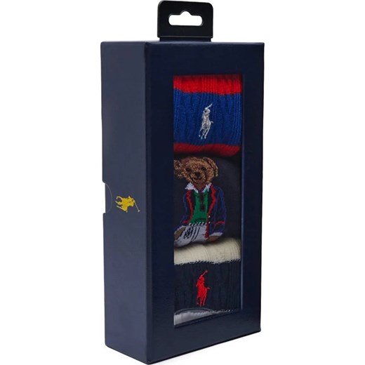 POLO RALPH LAUREN Skarpety 3-pack BR GIFT BOX-CREW ze sklepu Gomez Fashion Store w kategorii Skarpetki damskie - zdjęcie 170874034