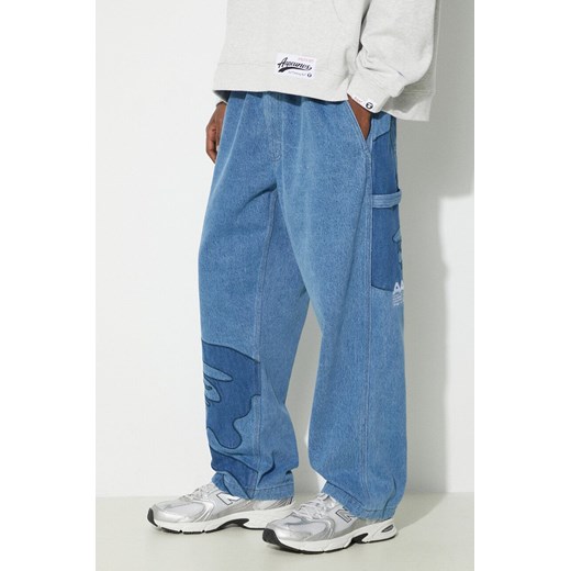 AAPE jeansy Cotton Worker męskie APTA632 XL PRM