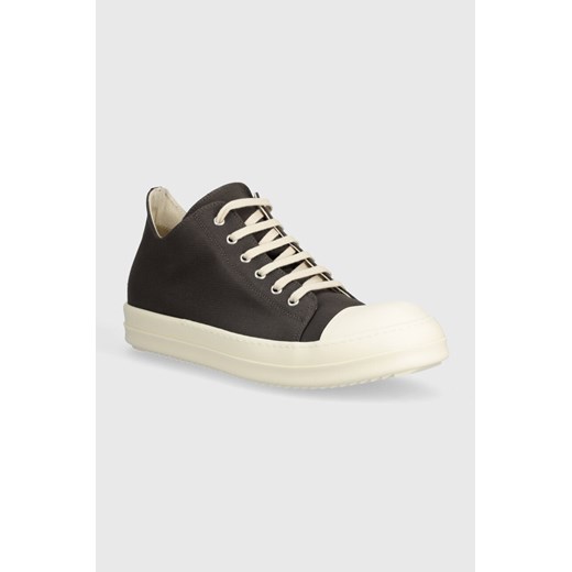 Rick Owens trampki Woven Shoes Low Sneaks męskie kolor szary DU01D1802.CB.7811 ze sklepu PRM w kategorii Trampki męskie - zdjęcie 170874552