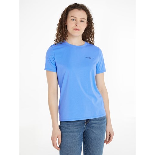Tommy Hilfiger Koszulka w kolorze błękitnym ze sklepu Limango Polska w kategorii Bluzki damskie - zdjęcie 170877450