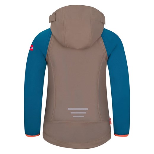 Kurtka chłopięca Trollkids z poliestru 