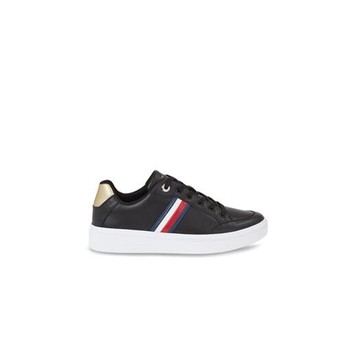 Tommy Hilfiger Sneakersy Elevated Global Stripes Sneaker FW0FW07446 Czarny Tommy Hilfiger 41 okazja MODIVO