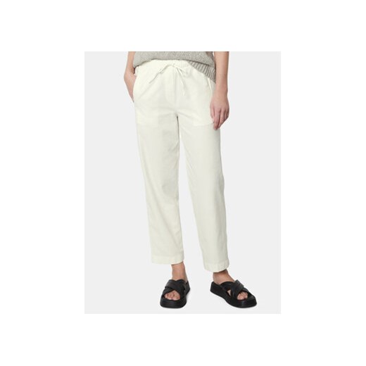 Marc O'Polo Spodnie materiałowe 403 1340 10317 Écru Slim Fit ze sklepu MODIVO w kategorii Spodnie damskie - zdjęcie 170878300