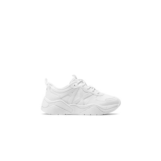 Armani Exchange Sneakersy XDX039 XV311 00152 Biały ze sklepu MODIVO w kategorii Buty sportowe damskie - zdjęcie 170878340