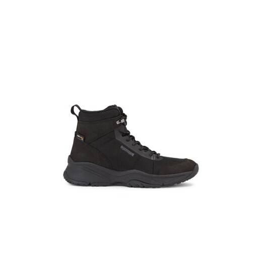 Tommy Hilfiger Sneakersy Outdoor Snk Boot Lth Cordura FM0FM04838 Czarny ze sklepu MODIVO w kategorii Buty trekkingowe męskie - zdjęcie 170878594