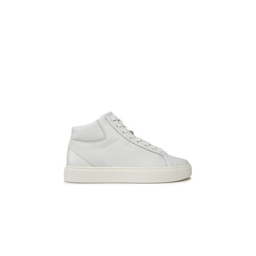 Calvin Klein Sneakersy High Top Lace Up Archive Stripe HM0HM01291 Biały ze sklepu MODIVO w kategorii Trampki męskie - zdjęcie 170878631