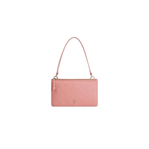 Tommy Hilfiger Torebka Th Refined Shoulder Bag Mono AW0AW15975 Różowy Tommy Hilfiger uniwersalny MODIVO