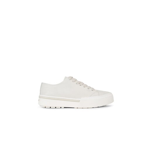 Calvin Klein Sneakersy Low Top Lace Up HM0HM01177 Biały ze sklepu MODIVO w kategorii Buty sportowe męskie - zdjęcie 170878822