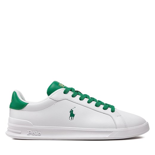 Sneakersy Polo Ralph Lauren 809923929004 White/Green ze sklepu eobuwie.pl w kategorii Trampki męskie - zdjęcie 170879363