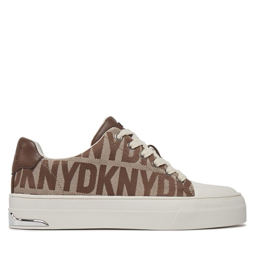 Sneakersy DKNY York K1448529 Chi - Chino 275 ze sklepu eobuwie.pl w kategorii Trampki damskie - zdjęcie 170879692