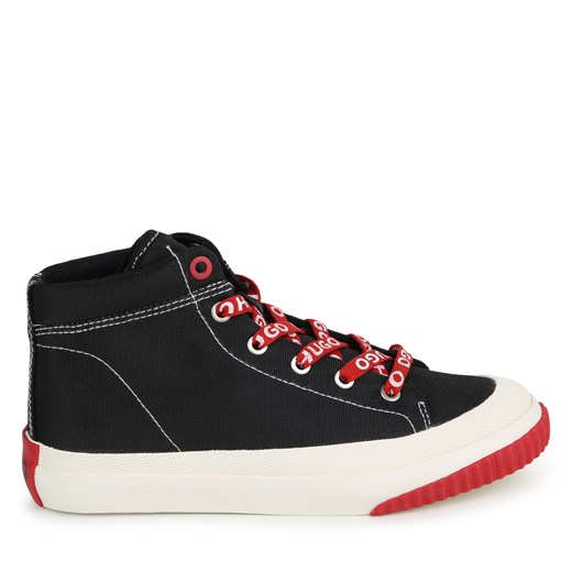 Sneakersy Hugo G00099 S Black 09B ze sklepu eobuwie.pl w kategorii Trampki dziecięce - zdjęcie 170879743