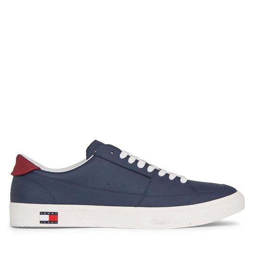Sneakersy Tommy Jeans Tjm Vulcanized Leather EM0EM01341 Twilight Navy C87 Tommy Jeans 44 eobuwie.pl promocyjna cena