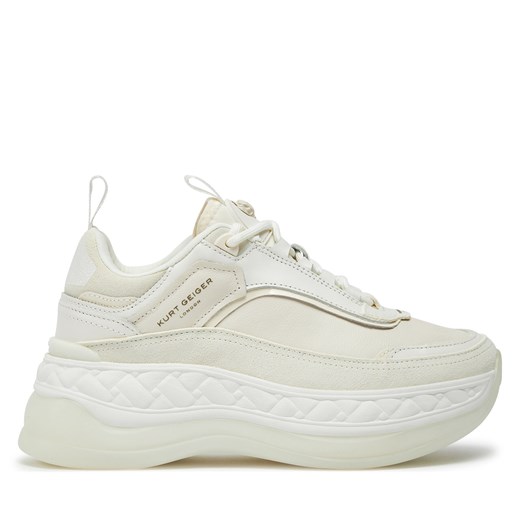 Sneakersy Kurt Geiger Kansington Pump 1290110619 White ze sklepu eobuwie.pl w kategorii Buty sportowe damskie - zdjęcie 170880050