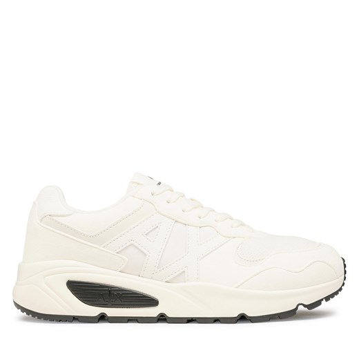 Sneakersy Armani Exchange XUX152 XV610 M801 Off White/Off White ze sklepu eobuwie.pl w kategorii Buty sportowe męskie - zdjęcie 170880101