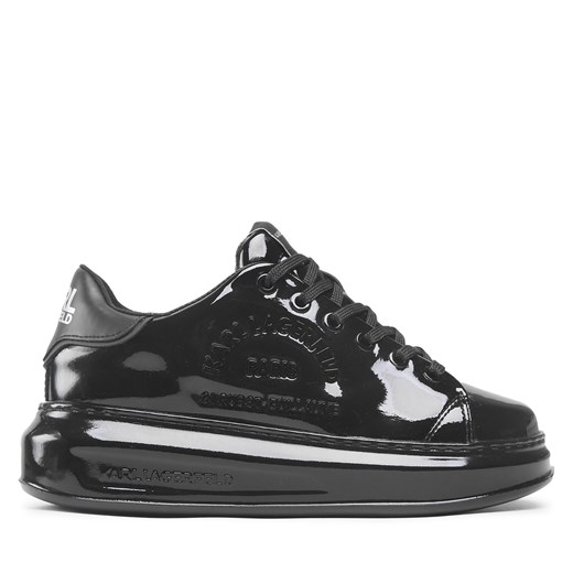 Sneakersy KARL LAGERFELD KL62539S Black Patent Lthr ze sklepu eobuwie.pl w kategorii Trampki damskie - zdjęcie 170880142