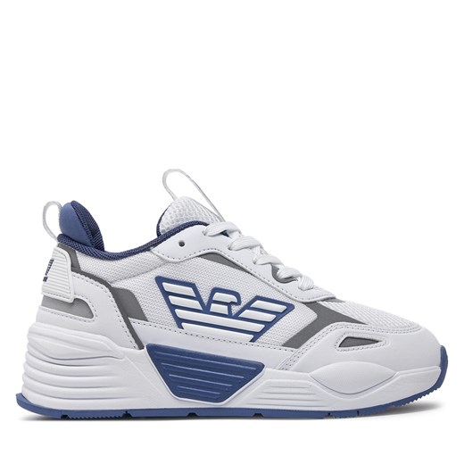 Sneakersy EA7 Emporio Armani XSX108 XOT47 T515 Biały ze sklepu eobuwie.pl w kategorii Buty sportowe dziecięce - zdjęcie 170880394