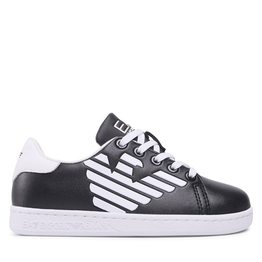 Sneakersy EA7 Emporio Armani XSX101 XOT46 A120 Black/White ze sklepu eobuwie.pl w kategorii Buty sportowe dziecięce - zdjęcie 170880494