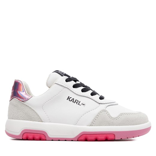 Sneakersy Karl Lagerfeld Kids Z30008 M White 10P 27 eobuwie.pl