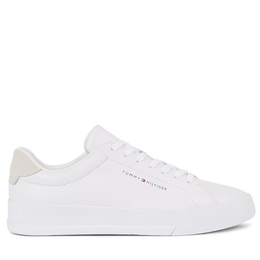 Sneakersy Tommy Hilfiger Th Court Leather FM0FM04971 White YBS Tommy Hilfiger 45 eobuwie.pl