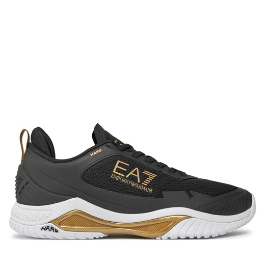 Sneakersy EA7 Emporio Armani X8X155 XK358 R347 Black/Gold/White ze sklepu eobuwie.pl w kategorii Buty sportowe męskie - zdjęcie 170880613