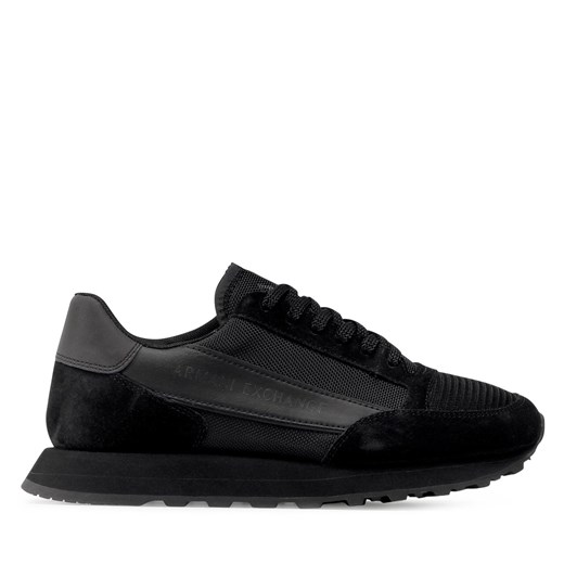 Sneakersy Armani Exchange XUX083 XV263 K001 Czarny ze sklepu eobuwie.pl w kategorii Buty sportowe męskie - zdjęcie 170880653