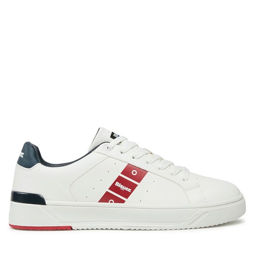 Sneakersy Blauer F3ANSON01/PUC White/Red/Navy WRN ze sklepu eobuwie.pl w kategorii Trampki męskie - zdjęcie 170880721