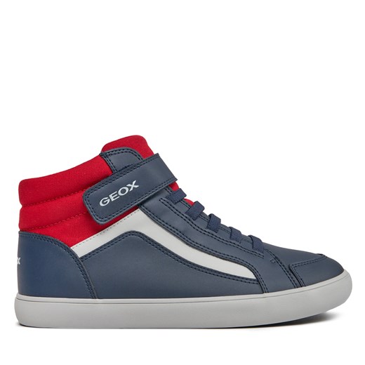 Sneakersy Geox J Gisli Boy J365CC 05410 C0735 S Navy/Red ze sklepu eobuwie.pl w kategorii Trampki dziecięce - zdjęcie 170880821