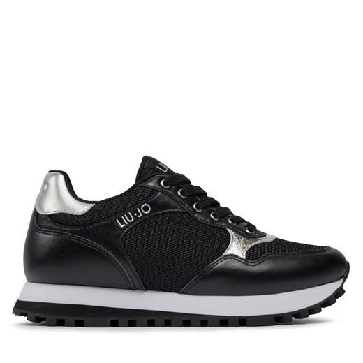 Sneakersy Liu Jo Wonder 39 BA4067 PX030 Czarny ze sklepu eobuwie.pl w kategorii Buty sportowe damskie - zdjęcie 170880901