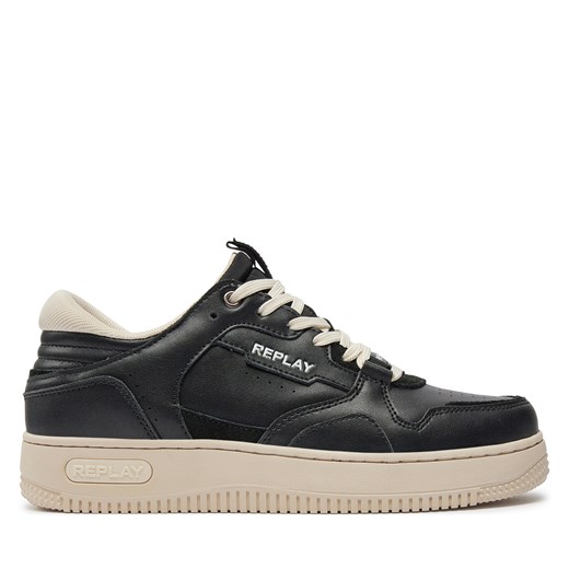 Sneakersy Replay GMZ3G.000.C0036L Black/Off Wht 600 Replay 40 eobuwie.pl