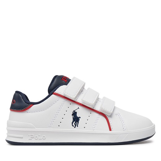 Sneakersy Polo Ralph Lauren RL00592111 C Biały ze sklepu eobuwie.pl w kategorii Buty sportowe dziecięce - zdjęcie 170881171