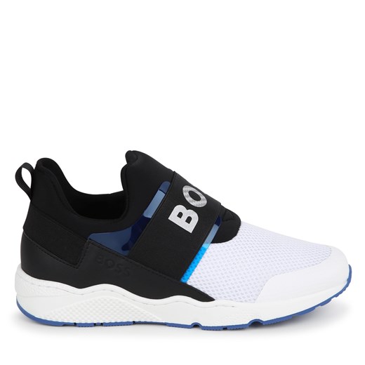 Sneakersy Boss J50853 M Electric Blue 872 ze sklepu eobuwie.pl w kategorii Buty sportowe dziecięce - zdjęcie 170881271