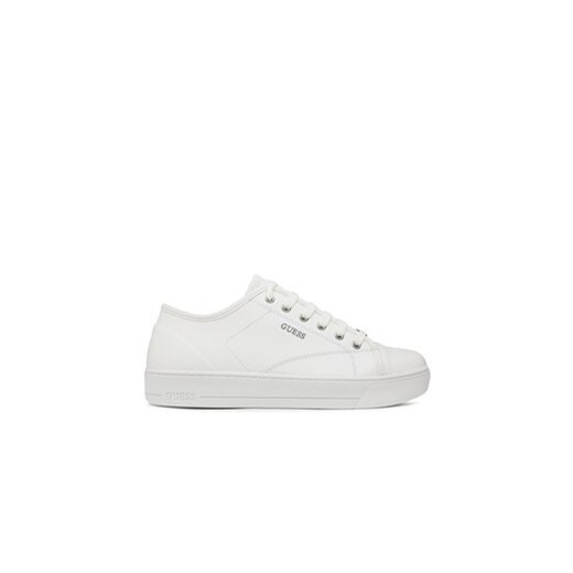Guess Sneakersy FM5UDI LEA12 Biały ze sklepu MODIVO w kategorii Buty sportowe męskie - zdjęcie 170881800