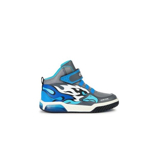 Geox Sneakersy J Inek Boy J369CB 0BU11 C0415 D Szary ze sklepu MODIVO w kategorii Buty zimowe dziecięce - zdjęcie 170882042