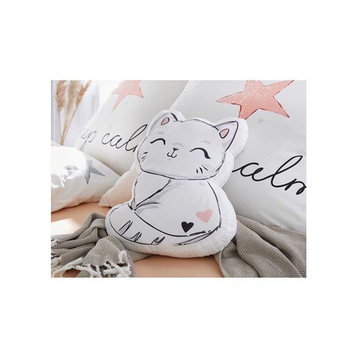 Poduszka dekoracyjna w kształcie kota ze sklepu bonprix w kategorii Poduszki dla dzieci - zdjęcie 170883473