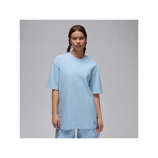 Damski T-shirt oversize Jordan Essentials - Niebieski ze sklepu Nike poland w kategorii Bluzki damskie - zdjęcie 170885521