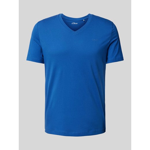 T-shirt z nadrukiem z logo ze sklepu Peek&Cloppenburg  w kategorii T-shirty męskie - zdjęcie 170885593