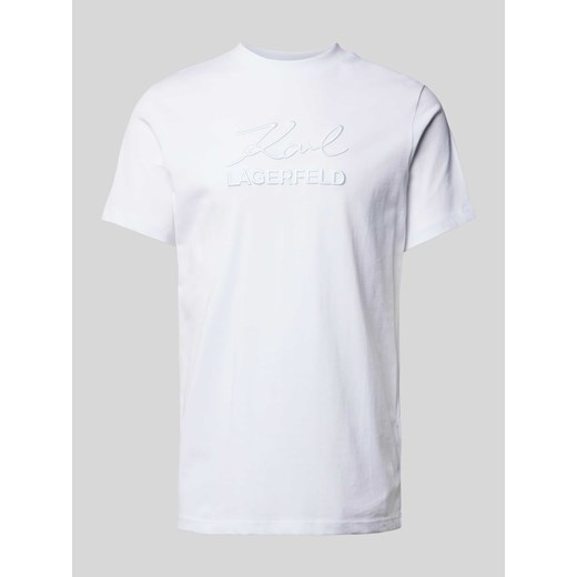 T-shirt z napisem z logo ze sklepu Peek&Cloppenburg  w kategorii T-shirty męskie - zdjęcie 170885623