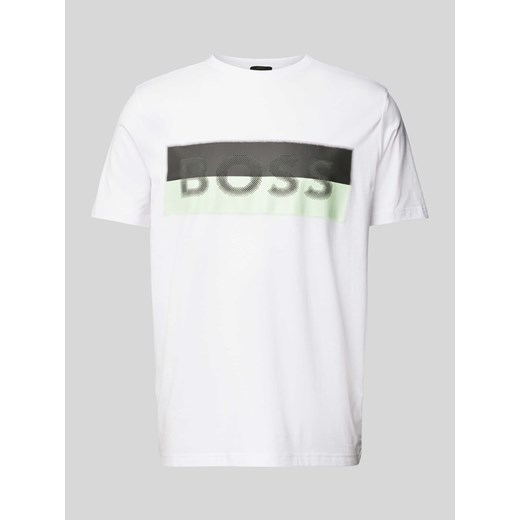 T-shirt z nadrukiem z logo ze sklepu Peek&Cloppenburg  w kategorii T-shirty męskie - zdjęcie 170885673